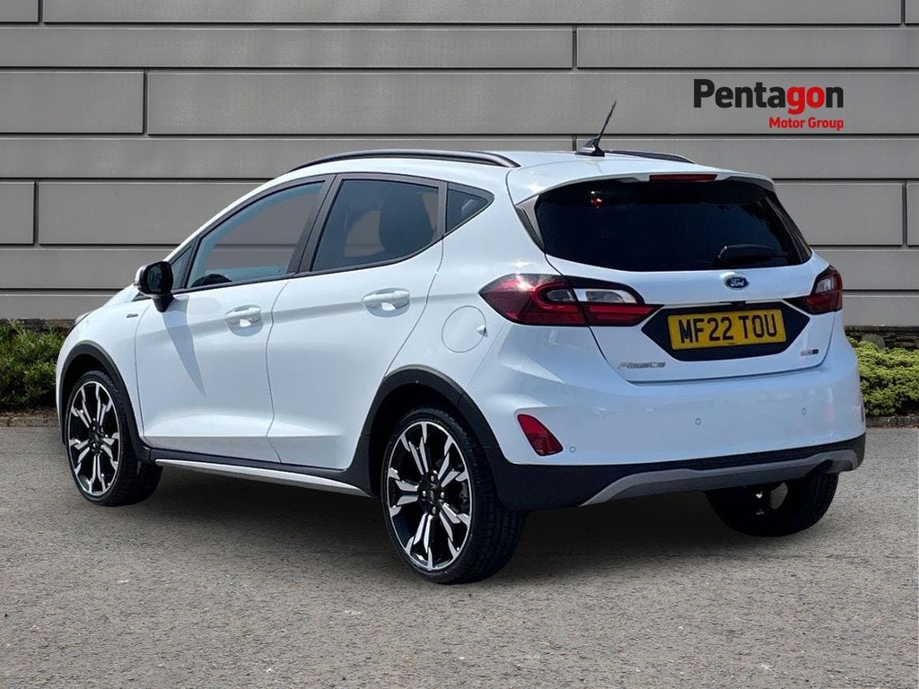 Ford Fiesta 1.0T Ecoboost Mhev Active Vignale Hatchback Pe White #2
