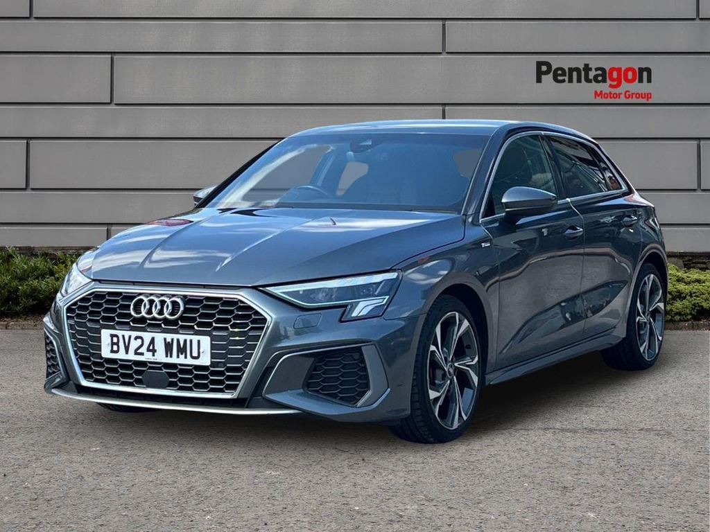 Audi A3 1.0 Tfsi 30 S Line Sportback Eur Grey #3