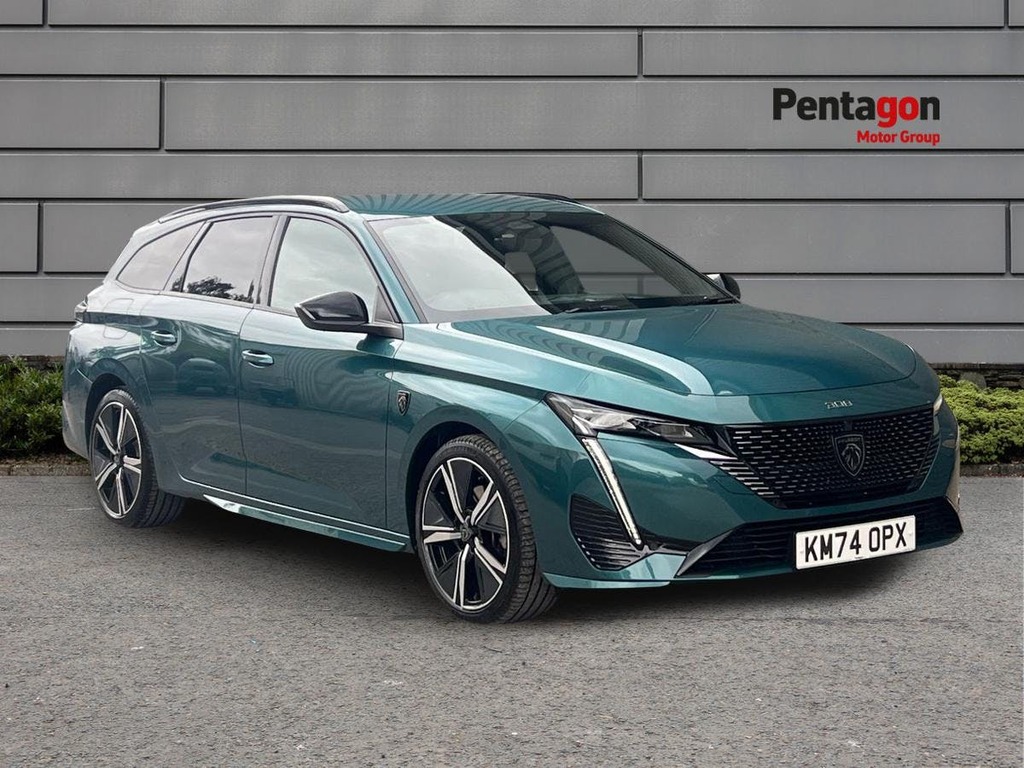 Peugeot 308 SW 1.5 Bluehdi Gt Estate Eat Euro 6 Ss Blue