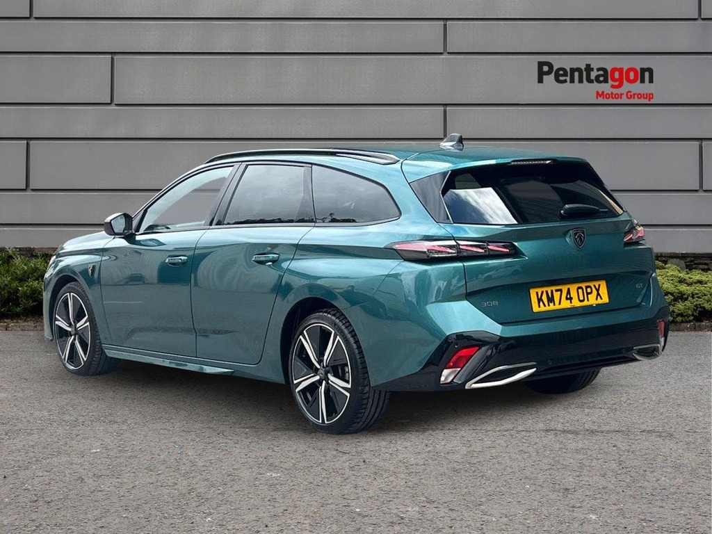 Peugeot 308 SW 1.5 Bluehdi Gt Estate Eat Euro 6 Ss Blue #2