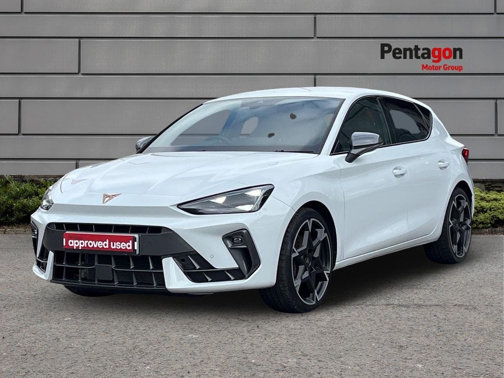 Cupra Leon 1.5 Etsi V2 Hatchback Hybrid Dsg Euro 6 KT25OTG White #3