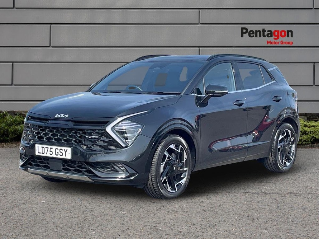 Kia Sportage 1.6 T Gdi Mhev Gt Line S Suv Hybrid Dct LD75GSY Black #3