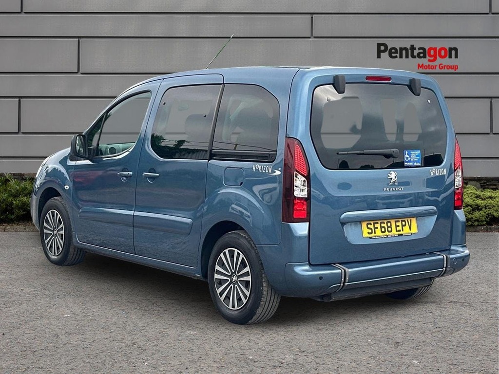 Peugeot Partner Estate Peugeot Horizon Re Blue Hdi SF68EPV Blue #2