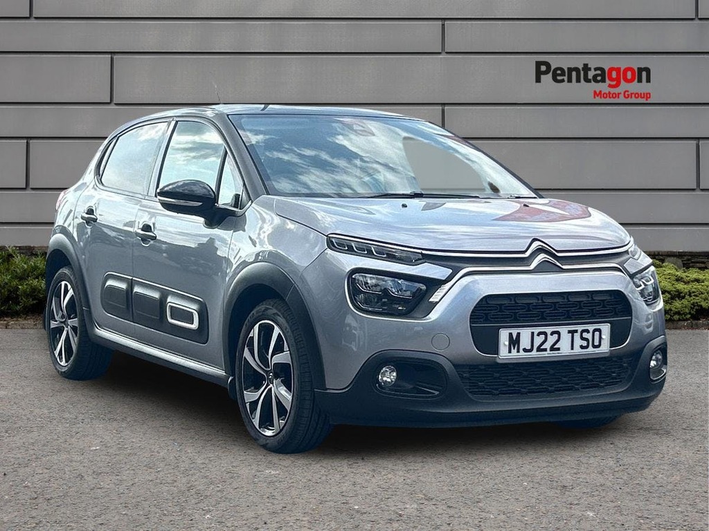 Citroen C3 1.2 Puretech Shine Plus Hatchback Manua MJ22TSO Grey
