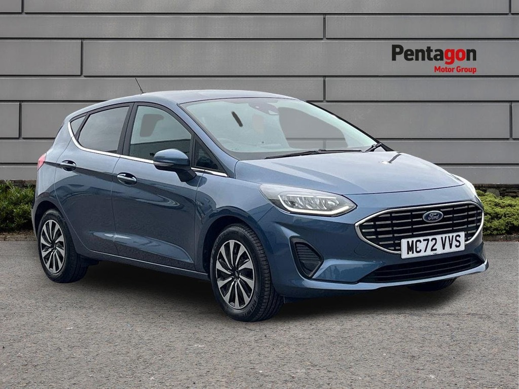 Ford Fiesta 1.0T Ecoboost Titanium Hatchback MC72VVS Blue