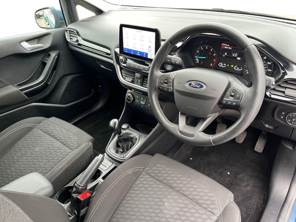 Ford Fiesta 1.0T Ecoboost Titanium Hatchback MC72VVS Blue #5
