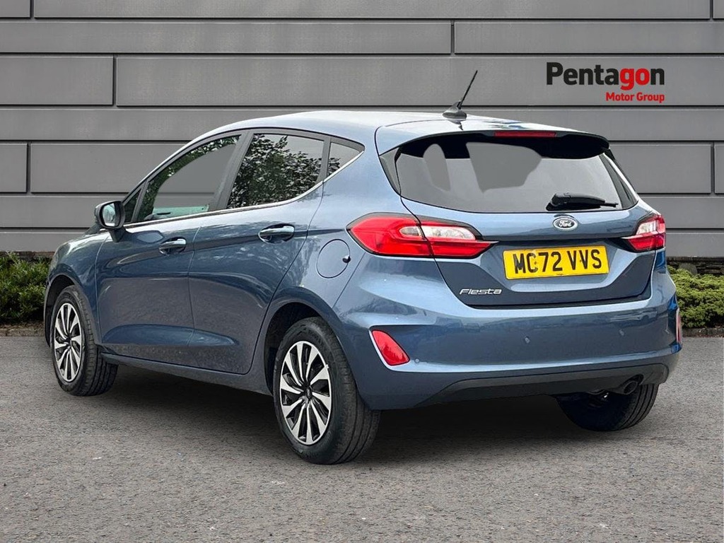 Ford Fiesta 1.0T Ecoboost Titanium Hatchback MC72VVS Blue #2