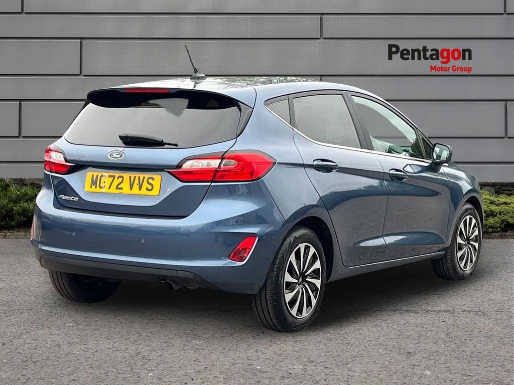 Ford Fiesta 1.0T Ecoboost Titanium Hatchback MC72VVS Blue #4