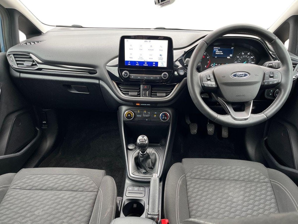 Ford Fiesta 1.0T Ecoboost Titanium Hatchback MC72VVS Blue #6