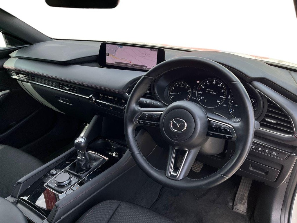 Mazda 3 2.0 E Skyactiv G Mhev Homura Hatchback PJ74AUO White #5