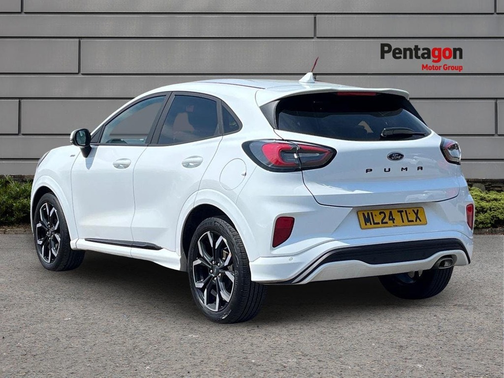 Ford Puma 1.0T Ecoboost Mhev St Line X Suv Hybrid White #2