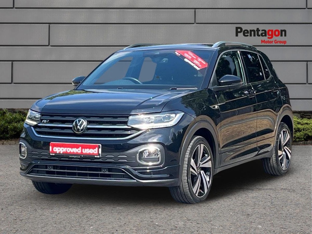 Volkswagen T-Cross 1.0 Tsi R Line Suv Dsg Euro 6 Ss 11 Black #3