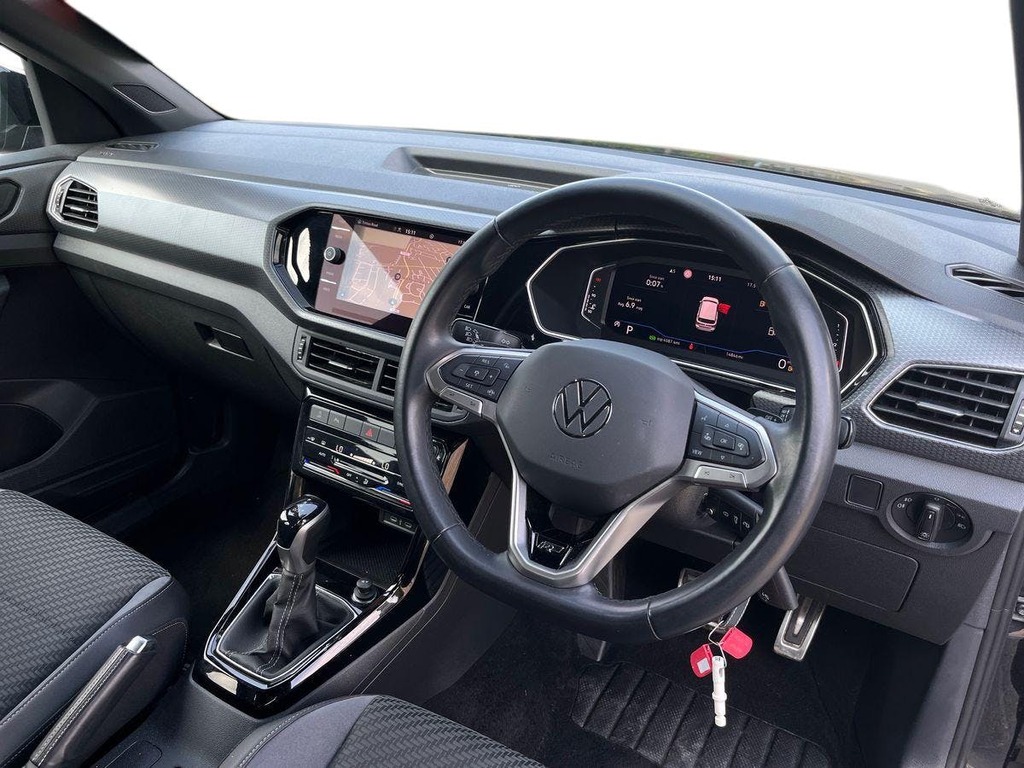 Volkswagen T-Cross 1.0 Tsi R Line Suv Dsg Euro 6 Ss 11 Black #5