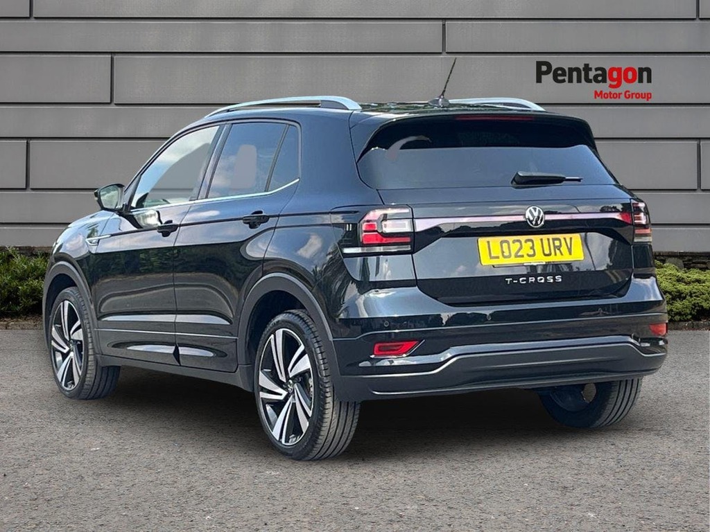 Volkswagen T-Cross 1.0 Tsi R Line Suv Dsg Euro 6 Ss 11 Black #2
