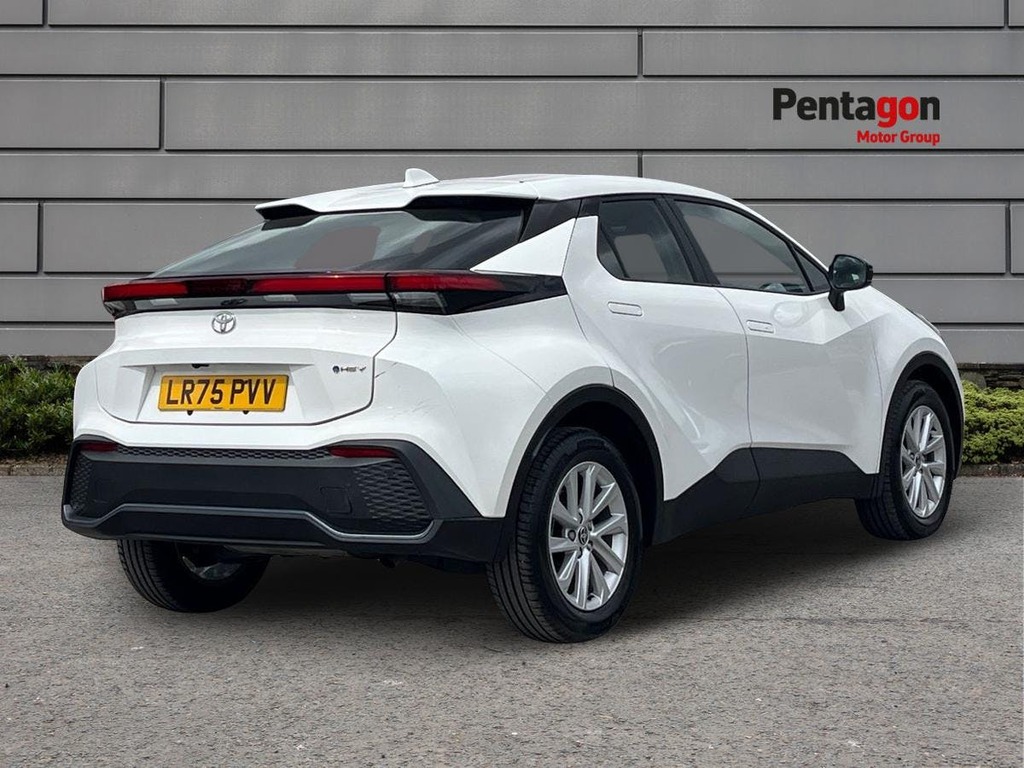Toyota C-Hr 1.8 Vvt H Icon Suv Hybrid Cvt Euro 6 S White #4