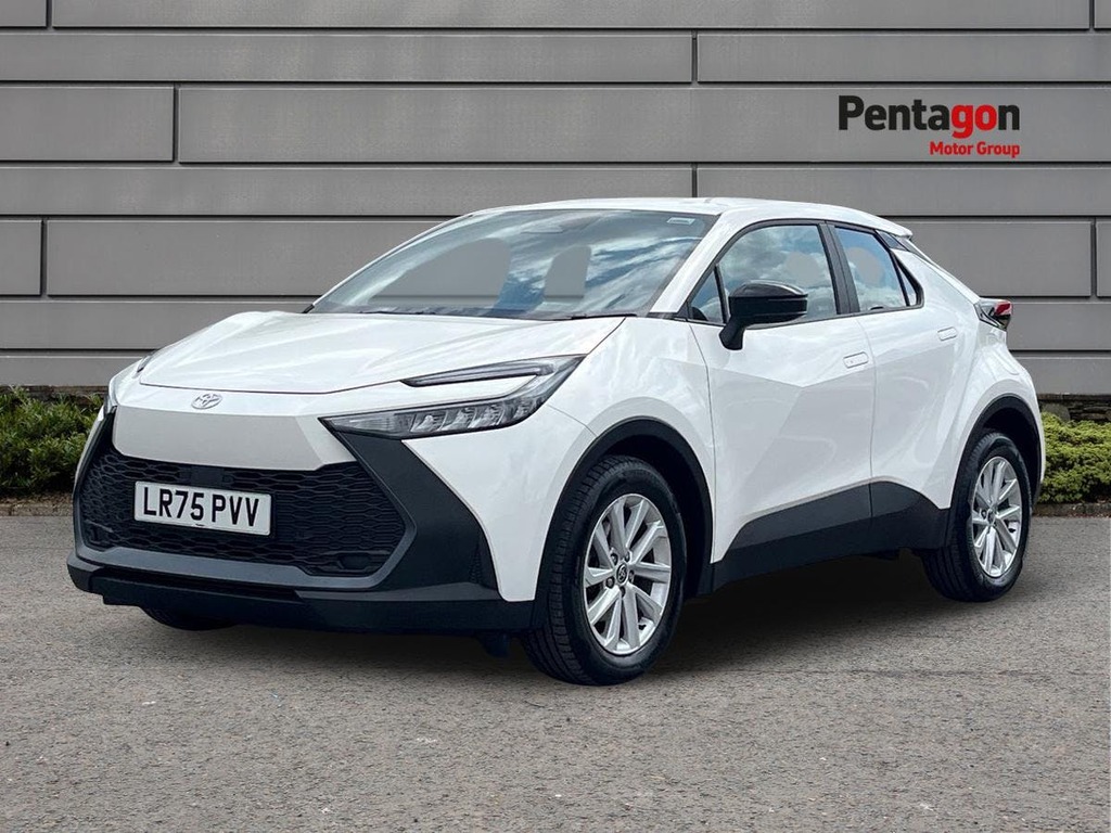 Toyota C-Hr 1.8 Vvt H Icon Suv Hybrid Cvt Euro 6 S White #3