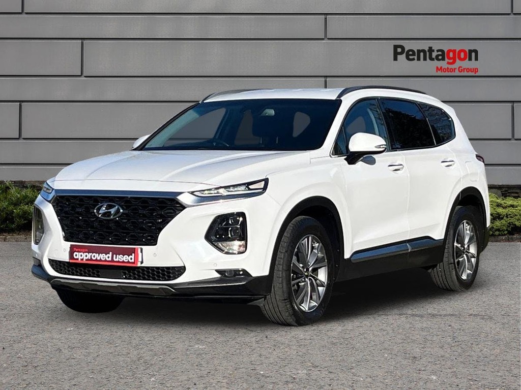Hyundai Santa Fe 2.2 Crdi Premium Suv 4Wd Euro 6 S White #3