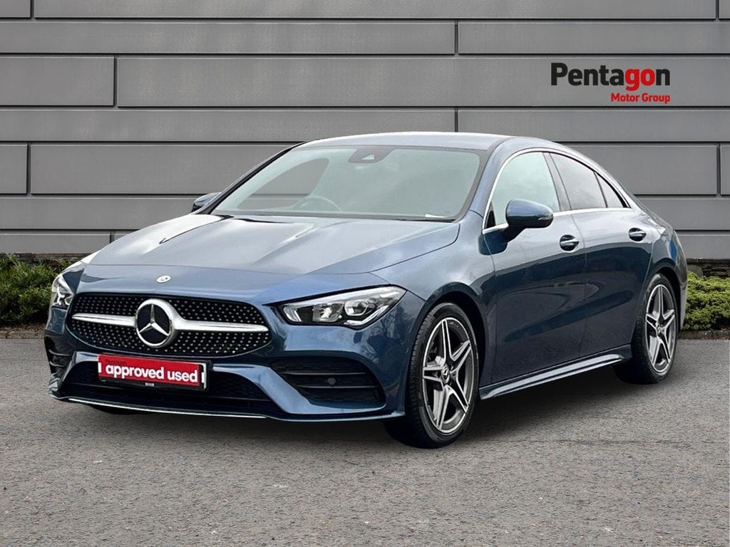 Mercedes-Benz CLA Class 1.3 Cla180 Amg Line Coupe 7G Dct Euro 6 Blue #3