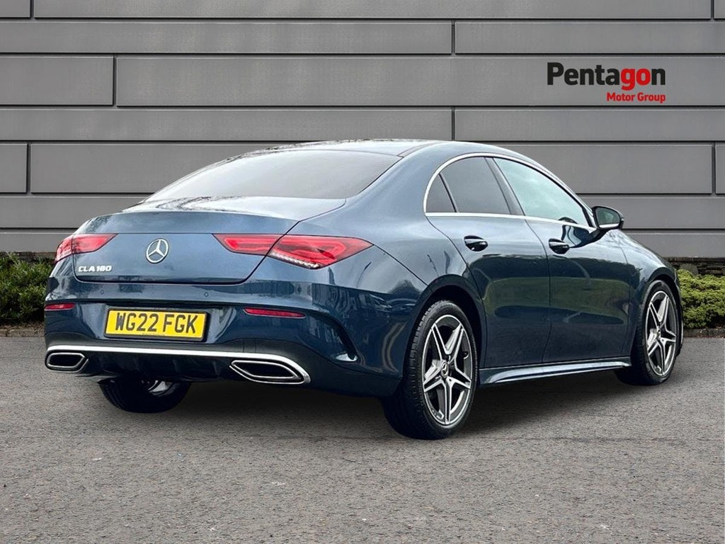 Mercedes-Benz CLA Class 1.3 Cla180 Amg Line Coupe 7G Dct Euro 6 Blue #4