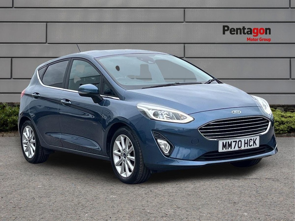 Ford Fiesta 1.0T Ecoboost Mhev Titanium Hatchback M MM70HCK Blue