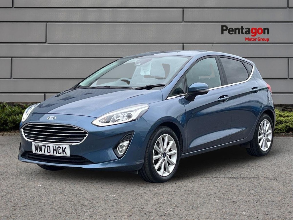 Ford Fiesta 1.0T Ecoboost Mhev Titanium Hatchback M MM70HCK Blue #3