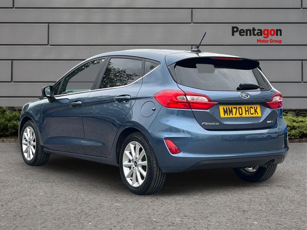 Ford Fiesta 1.0T Ecoboost Mhev Titanium Hatchback M MM70HCK Blue #2