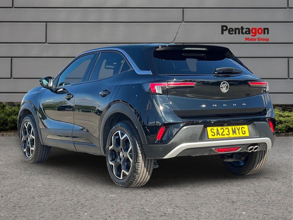 Vauxhall Mokka 1.2 Turbo Ultimate Suv Euro 6 S SA23MYG Black #2