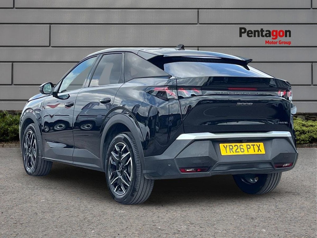 Peugeot 3008 1.2 Gt Suv Hybrid E Dsc6 Euro 6 Ss YR26PTX Black #2