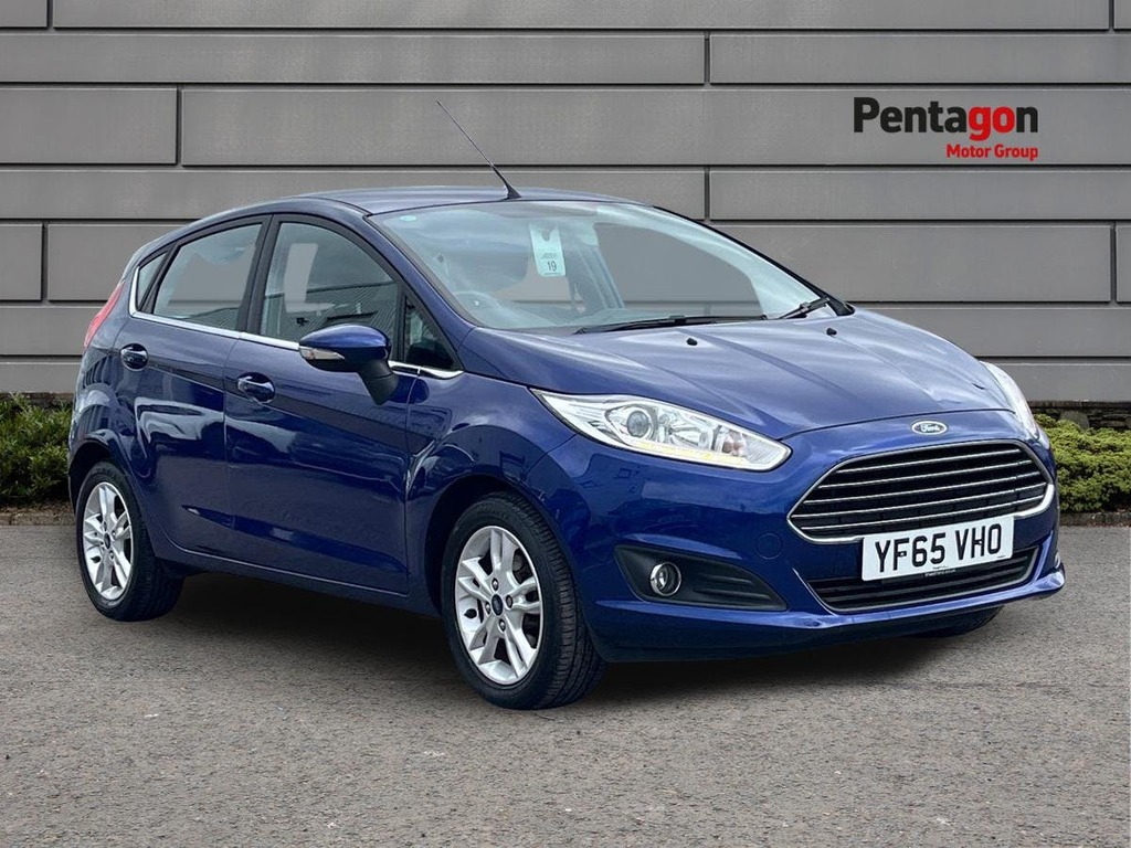 Ford Fiesta 1.0T Ecoboost Zetec Hatchback Eu YF65VHO Blue