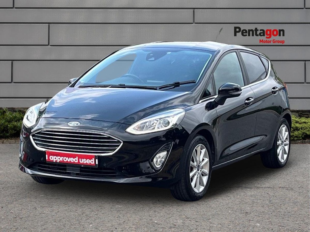 Ford Fiesta 1.5 Tdci Titanium Hatchback Euro Black #3