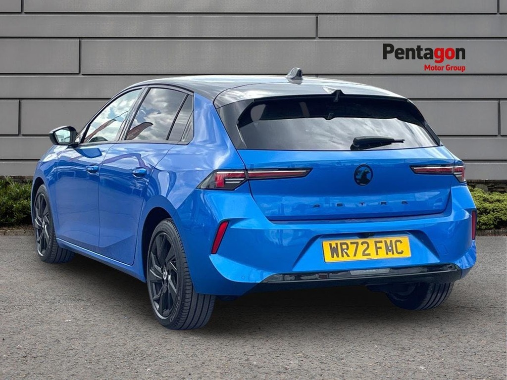 Vauxhall Astra 1.2 Turbo Gs Line Hatchback Euro WR72FMC Blue #2