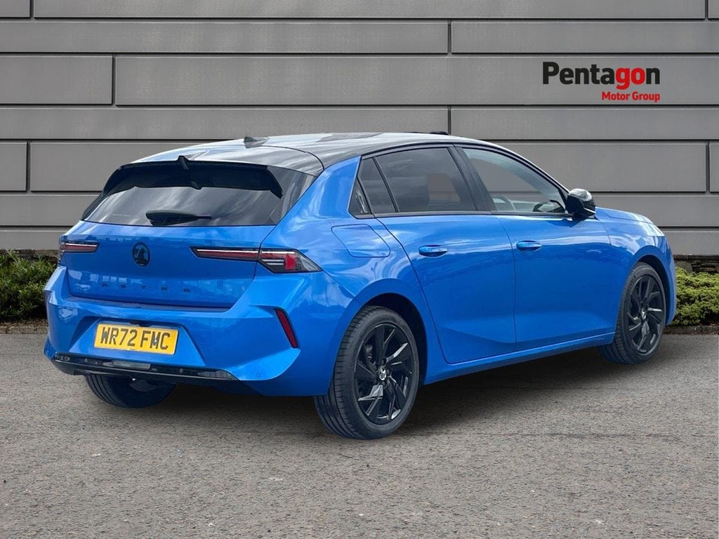 Vauxhall Astra 1.2 Turbo Gs Line Hatchback Euro WR72FMC Blue #4