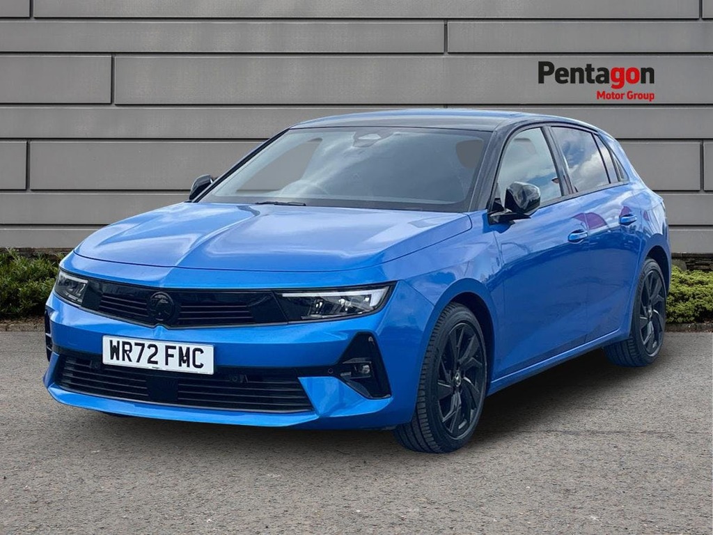 Vauxhall Astra 1.2 Turbo Gs Line Hatchback Euro WR72FMC Blue #3