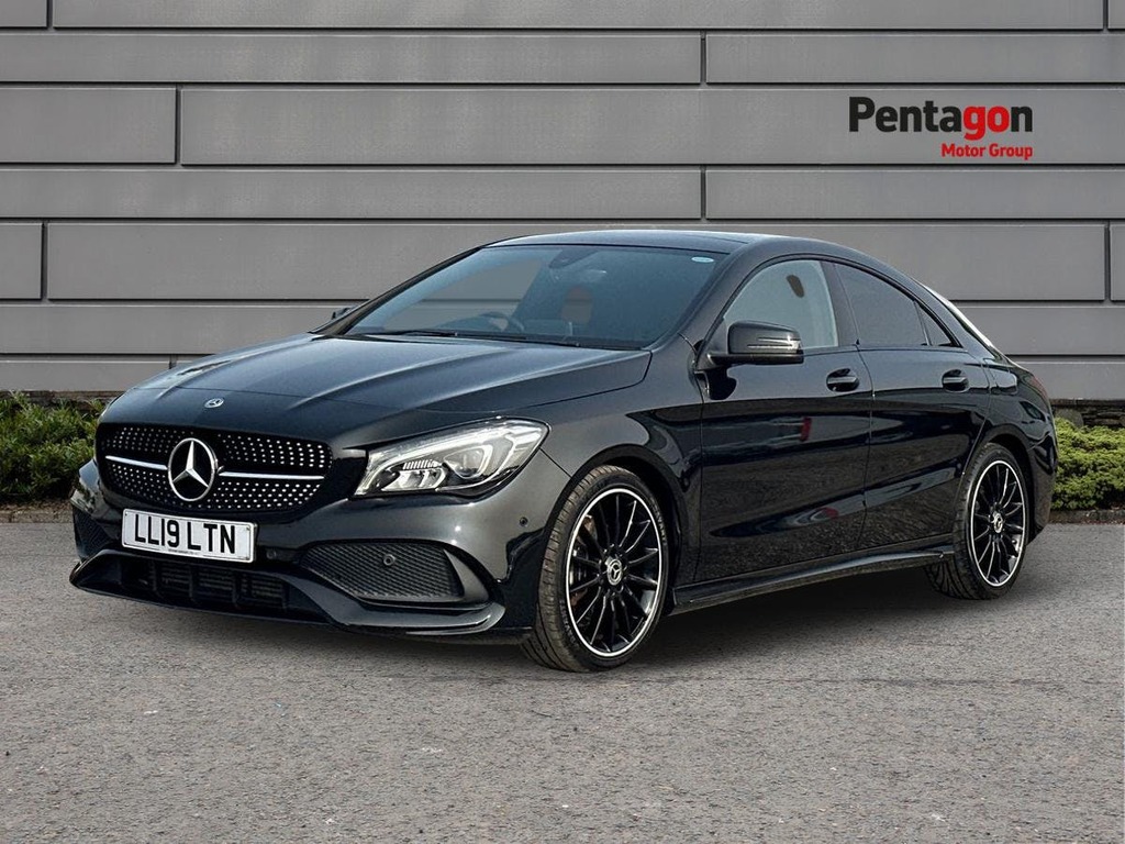 Mercedes-Benz CLA Class 1.6 Cla200 Amg Line Night Edition Plus Coupe Black #3
