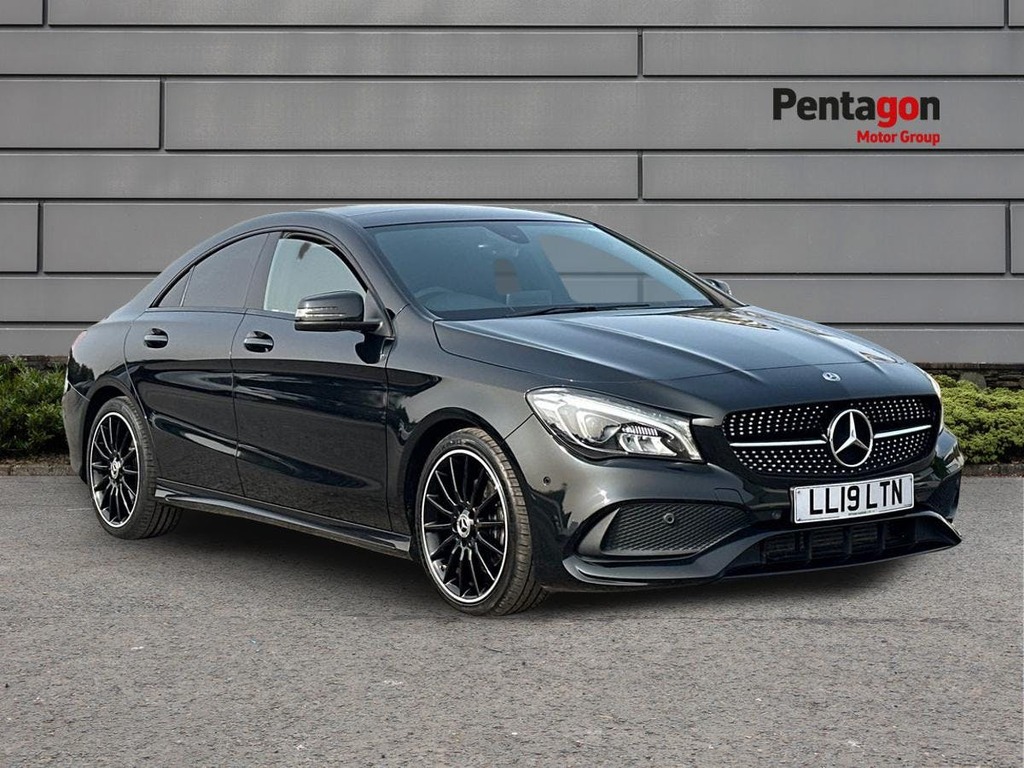 Mercedes-Benz CLA Class 1.6 Cla200 Amg Line Night Edition Plus Coupe Black