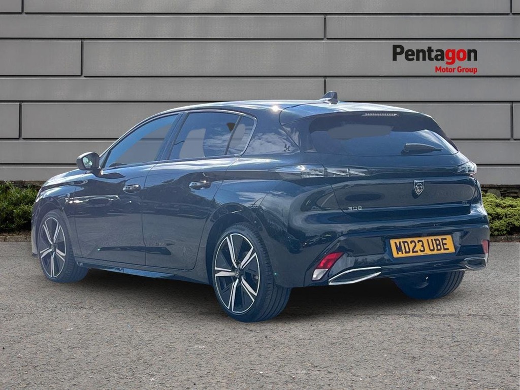 Peugeot 308 1.2 Puretech Gt Hatchback Eat Euro 6 S MD23UBE Black #2