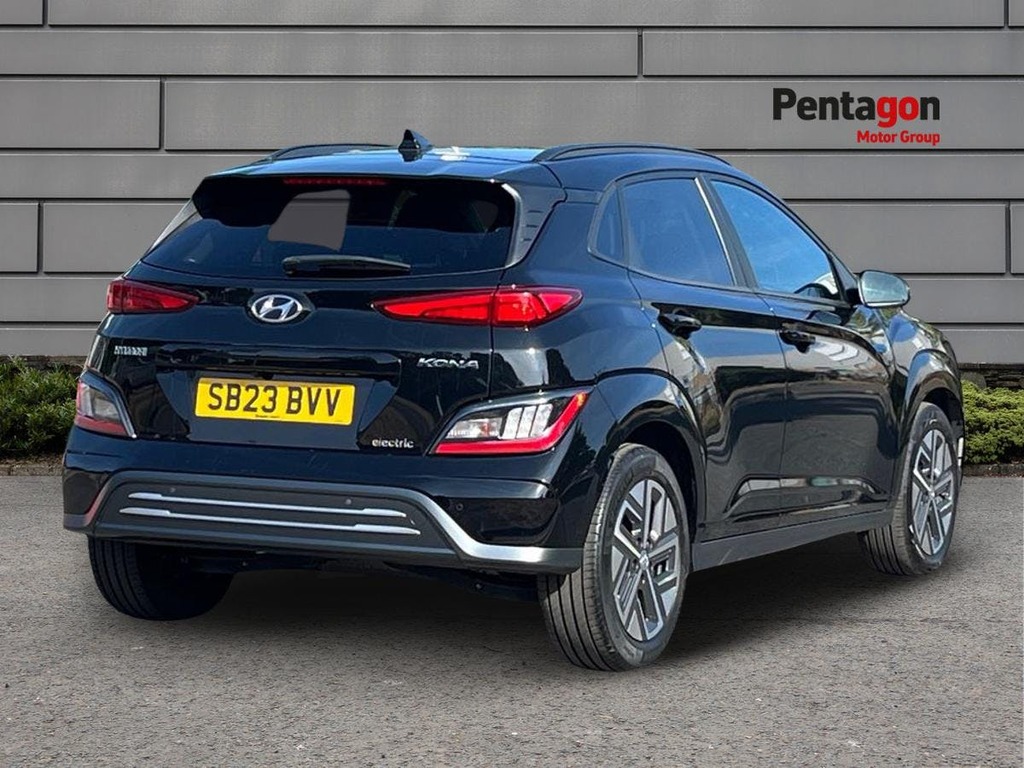 Hyundai Kona 64Kwh Ultimate Suv 10.5Kw Charg SB23BVV Black #4