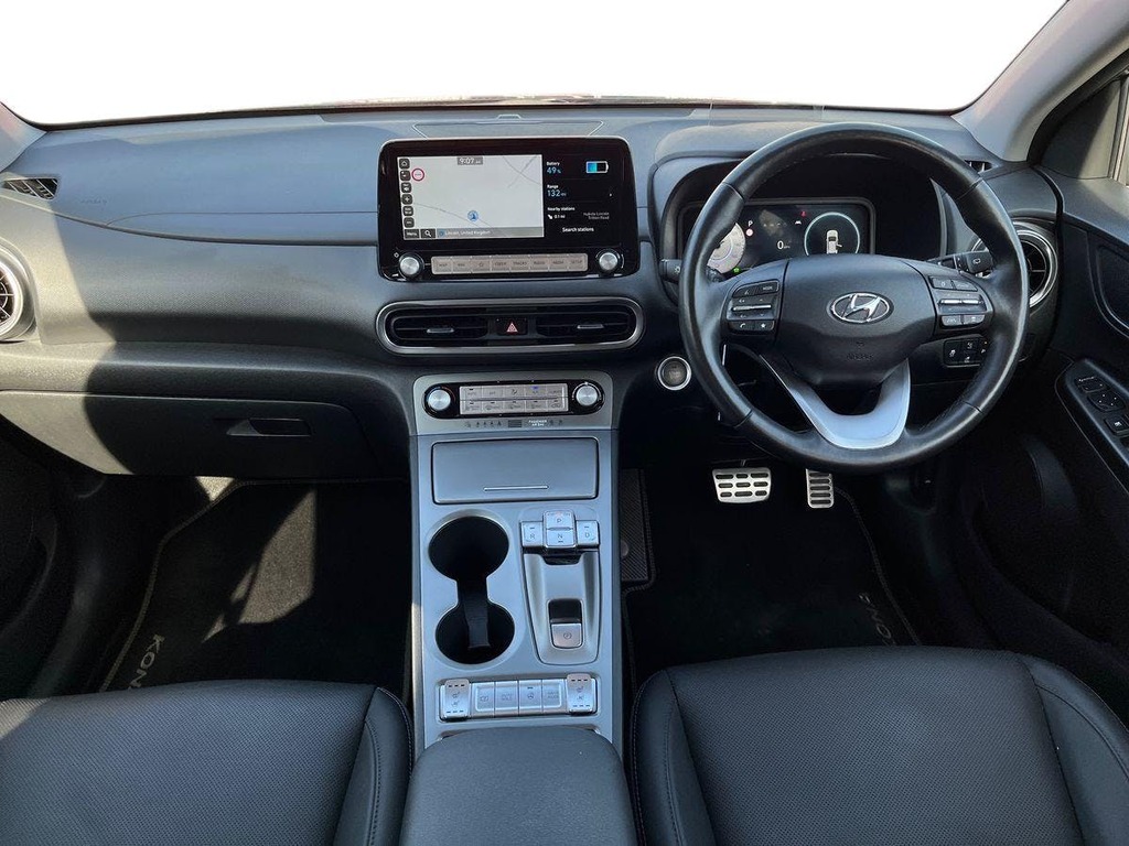 Hyundai Kona 64Kwh Ultimate Suv 10.5Kw Charg SB23BVV Black #6