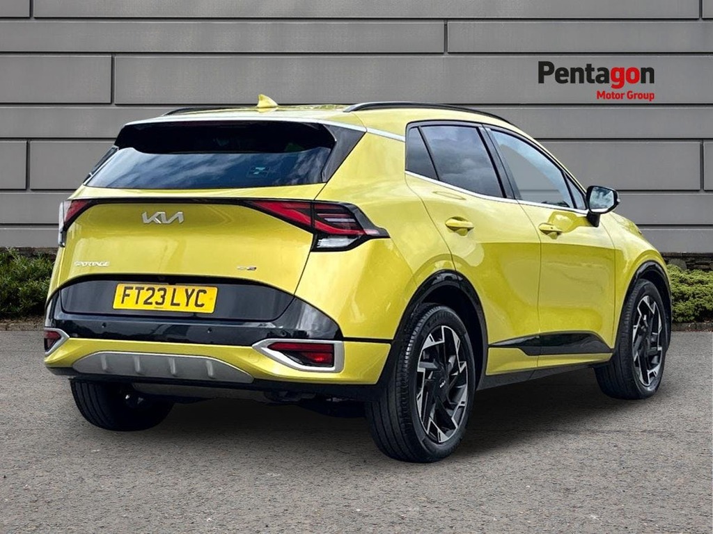 Kia Sportage 1.6 T Gdi Mhev Gt Line Suv Hybrid Dct E Yellow #4