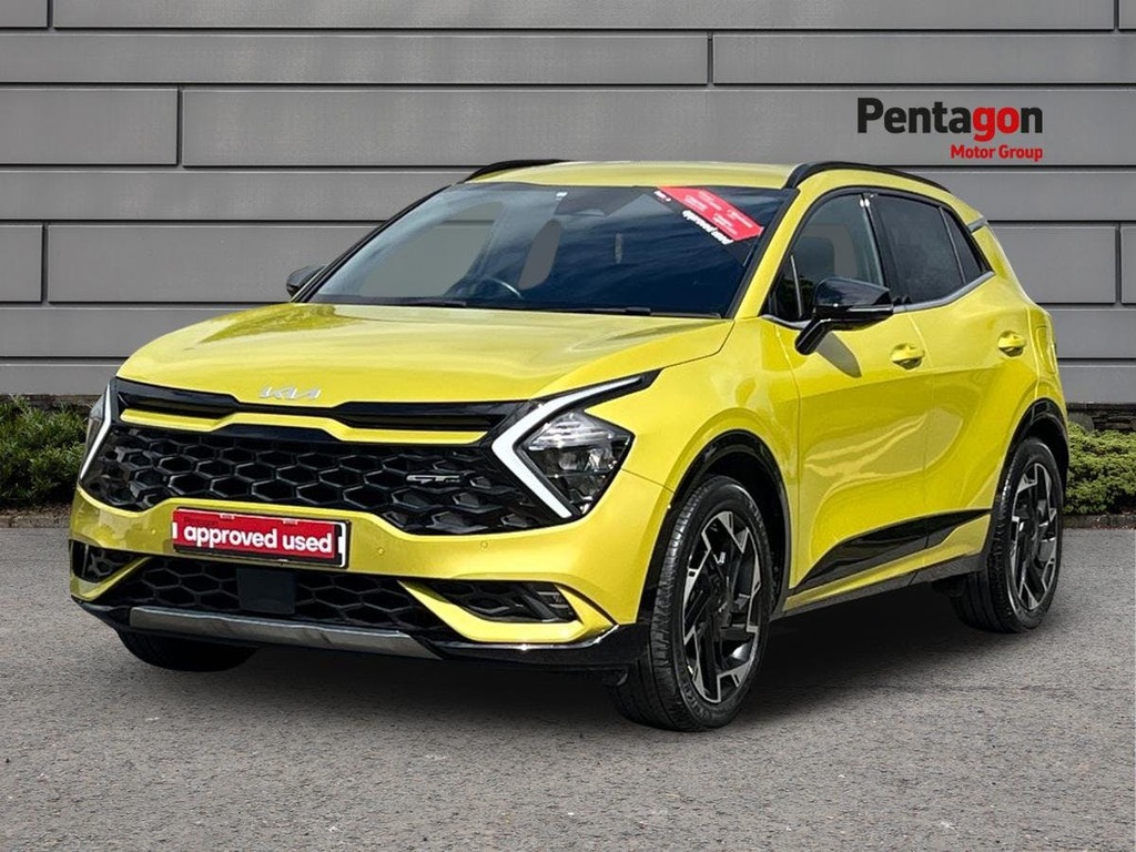 Kia Sportage 1.6 T Gdi Mhev Gt Line Suv Hybrid Dct E Yellow #3