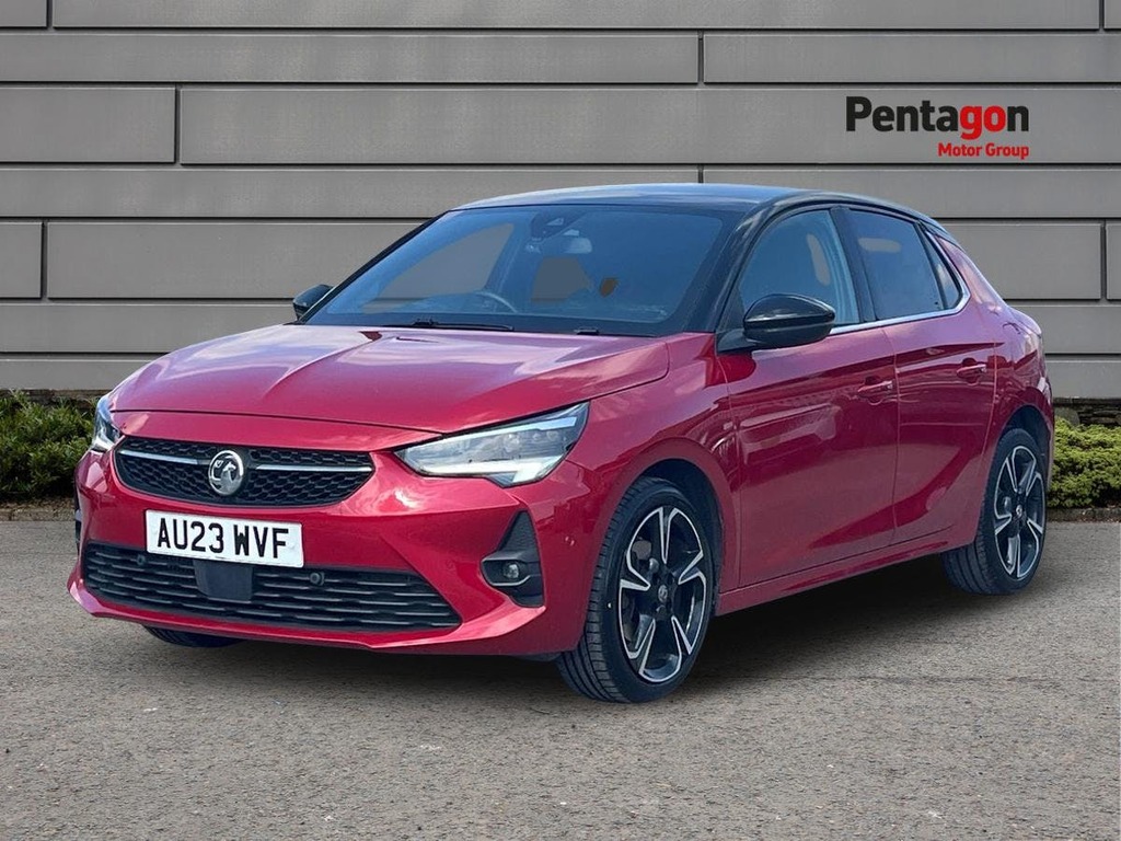 Vauxhall Corsa 1.2 Turbo Ultimate Hatchback Euro AU23WVF Red #3