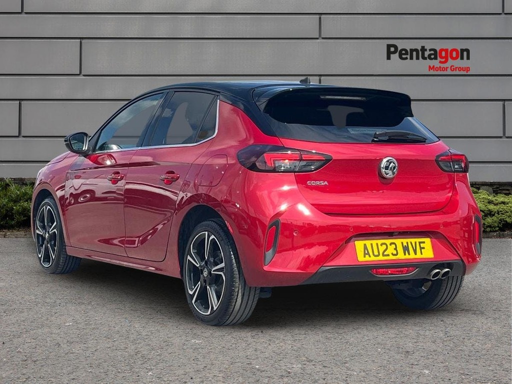Vauxhall Corsa 1.2 Turbo Ultimate Hatchback Euro AU23WVF Red #2