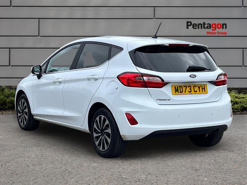 Ford Fiesta 1.0T Ecoboost Titanium Hatchback MD73CYH White #2