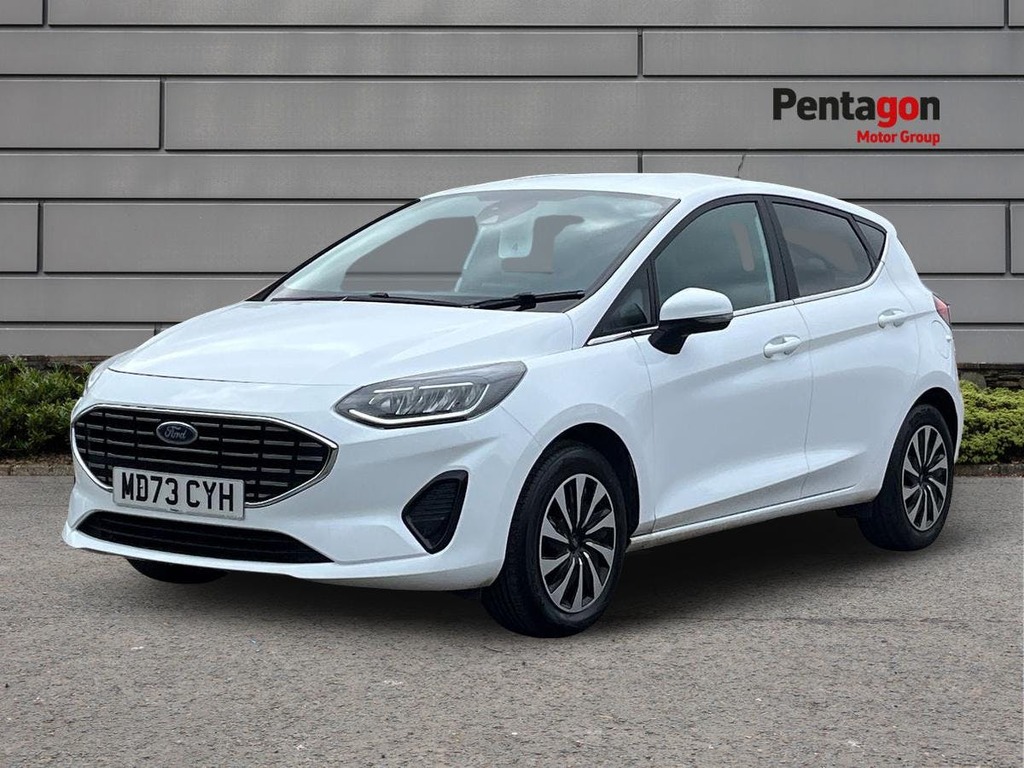 Ford Fiesta 1.0T Ecoboost Titanium Hatchback MD73CYH White #3