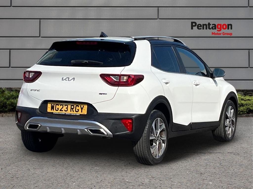 Kia Stonic 1.0 T Gdi Mhev Gt Line S Suv Hybrid Man WG23RGY White #4
