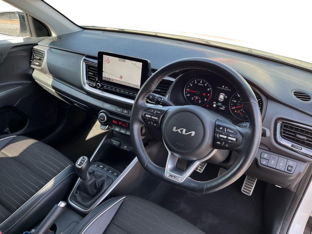 Kia Stonic 1.0 T Gdi Mhev Gt Line S Suv Hybrid Man WG23RGY White #5