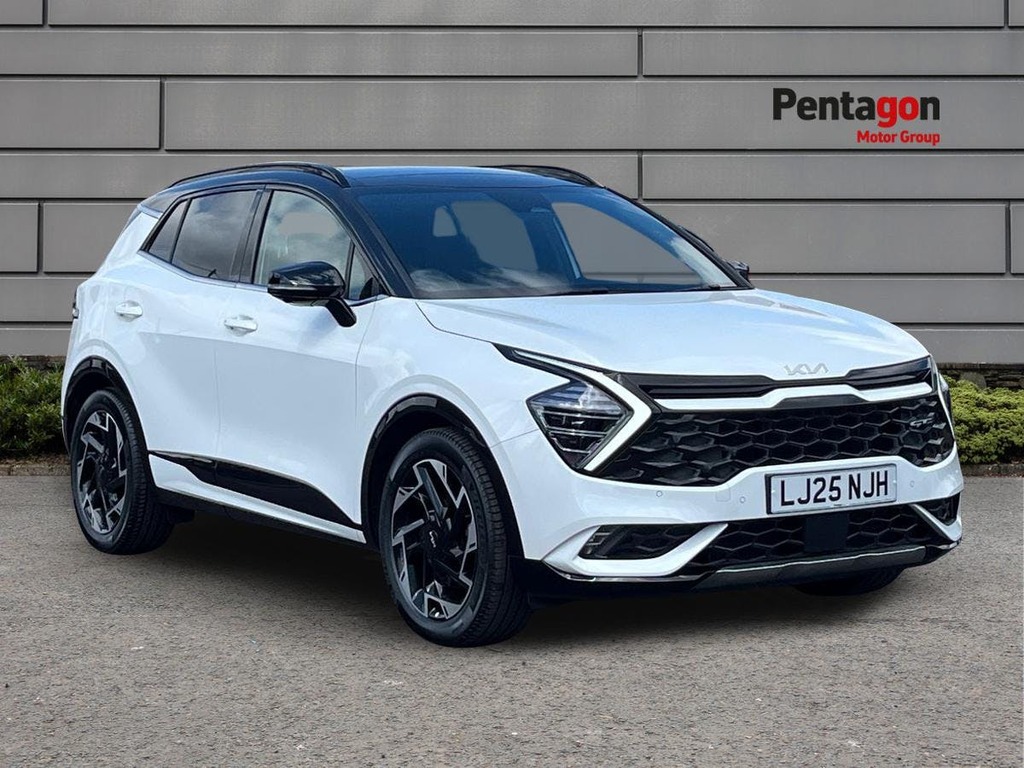 Kia Sportage 1.6 T Gdi Mhev Gt Line S Suv Hybrid Dct LJ25NJH White