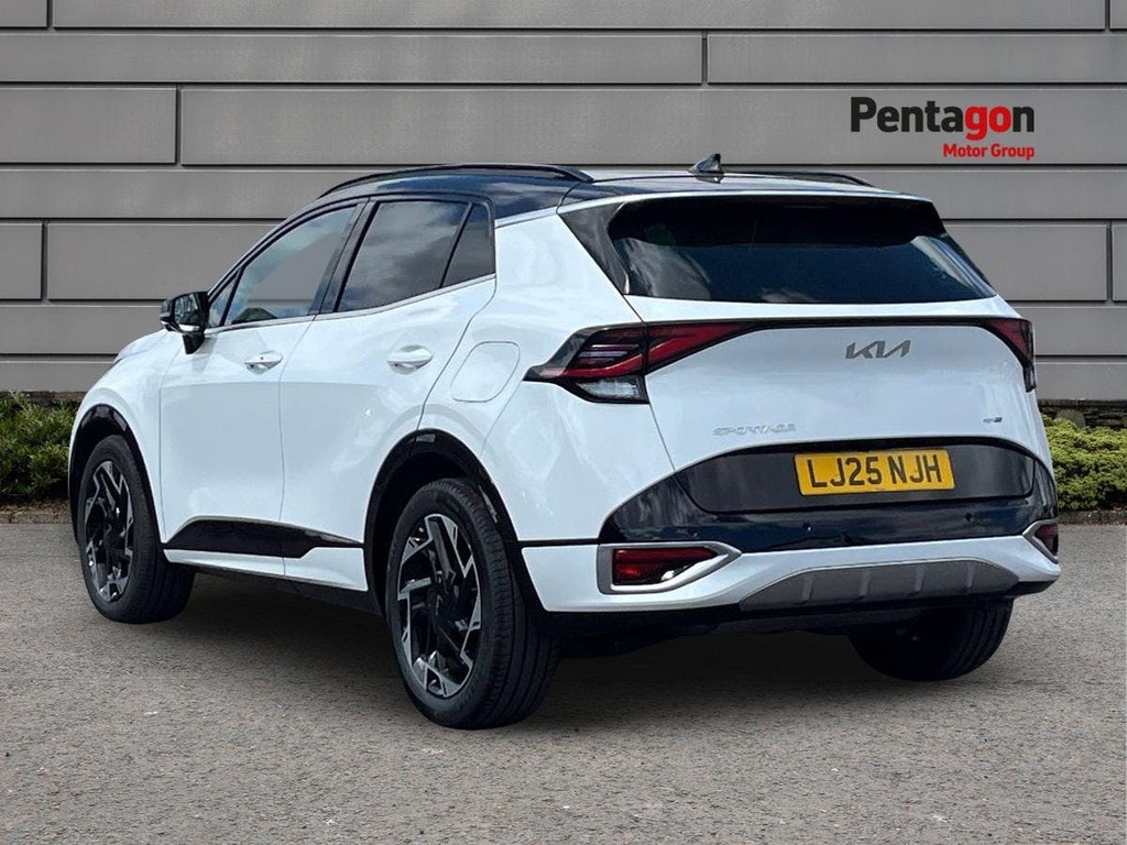 Kia Sportage 1.6 T Gdi Mhev Gt Line S Suv Hybrid Dct LJ25NJH White #2