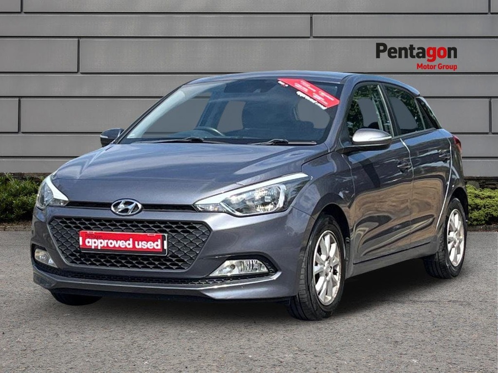 Hyundai I20 1.2 Se Hatchback Euro 6 84 Ps FV67GKD Grey #3
