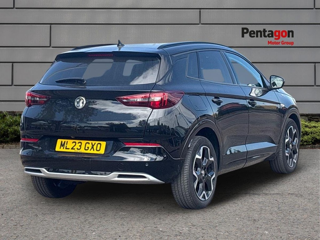 Vauxhall Grandland 1.2 Turbo Ultimate Suv Euro 6 S ML23GXO Black #4